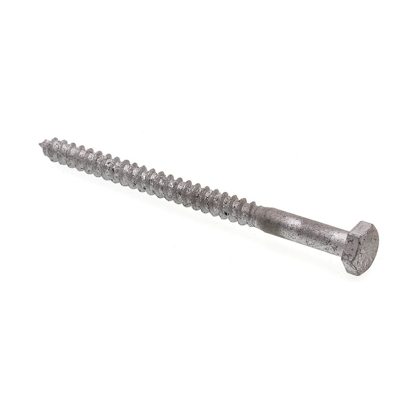 Prime-Line Hex Lag Screw 1/4in X 3-1/2in A307 Grade A Hot Dip Galvanized Steel 25PK 9055230 - main